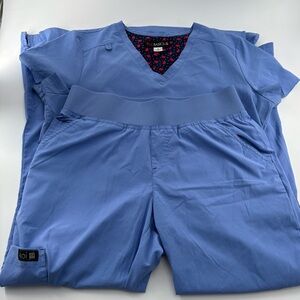 Koi Ceil Blue Scrub Set